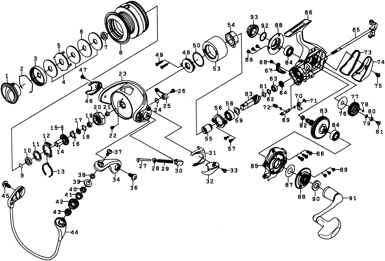 ダイワ純正お取り寄せパーツ：納期1ヶ月】10セルテート 3000 製品