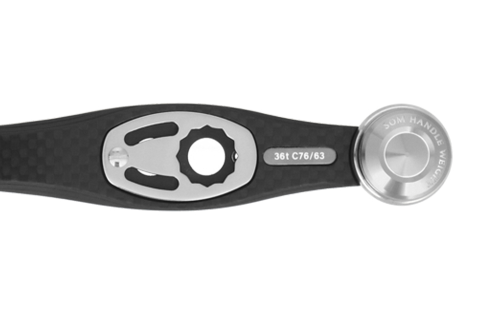 スタジオオーシャンマーク】カーボンカスタムハンドル CBLACK GEAR