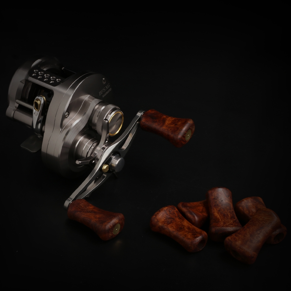 1個 avail ウッド平ノブ レギュラー 花梨 E-1 シマノダイワ 1個 avail