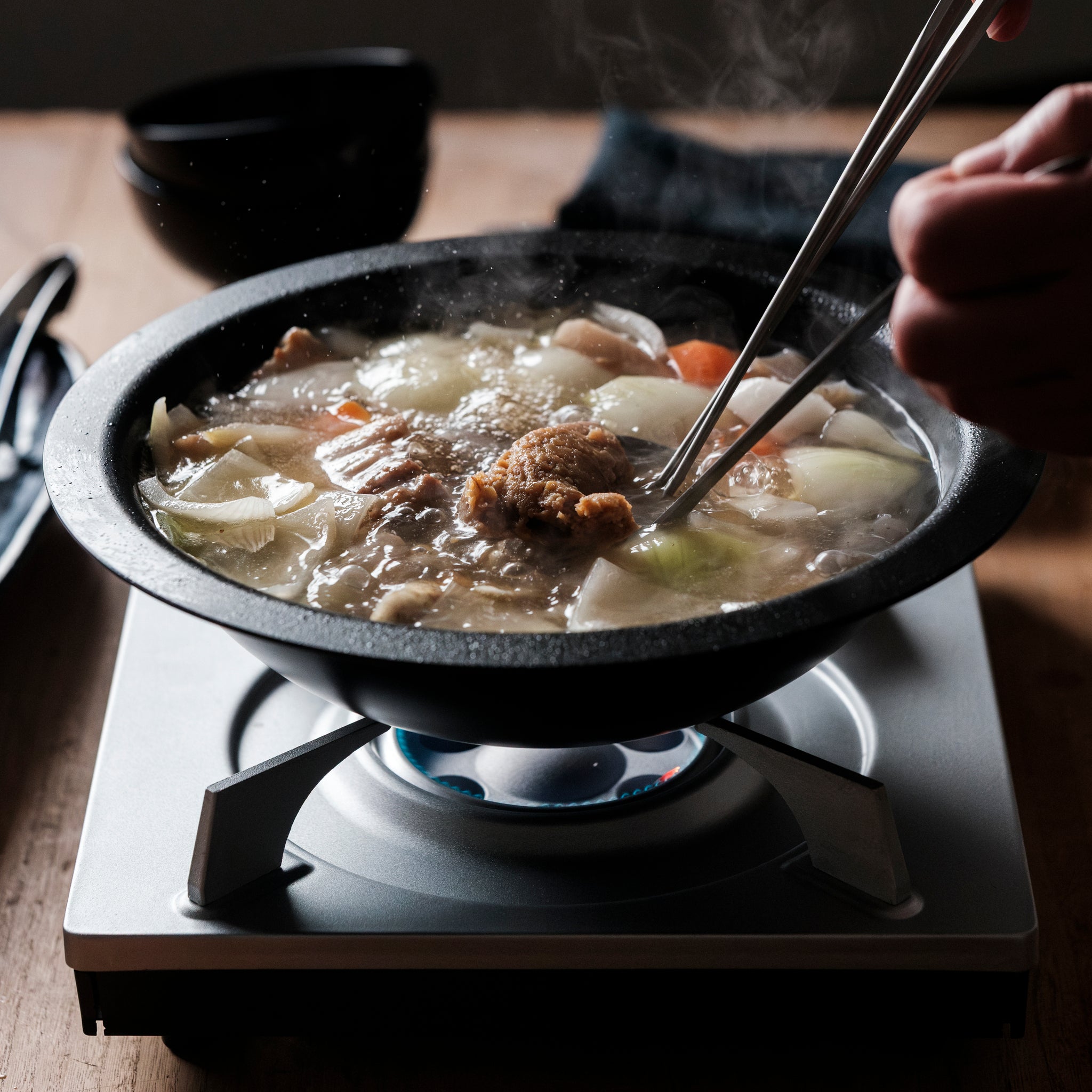 φ250直火鍋 1.0（木蓋付） | HEGE