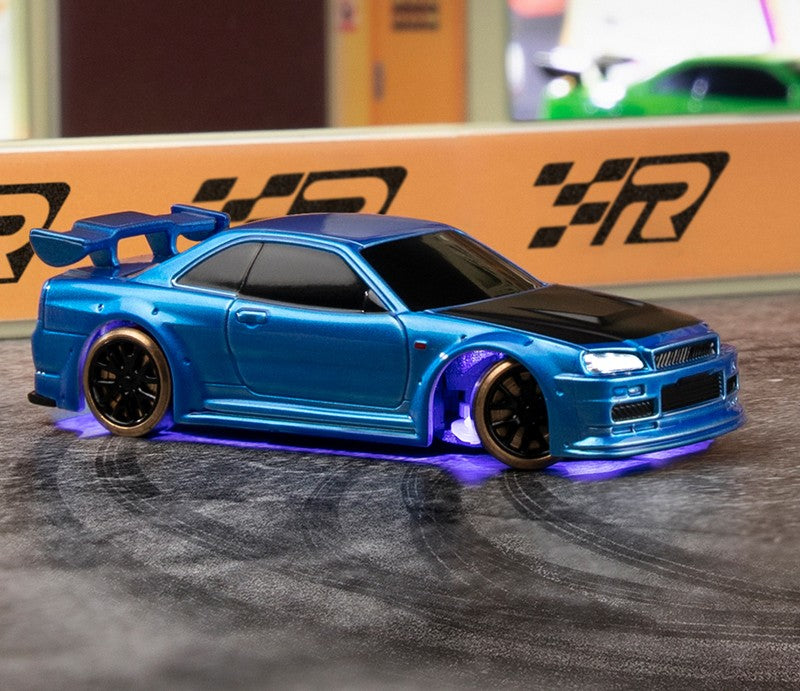 Turbo Racing C64 1:76 Drift Car - BLUE – HeliDirect