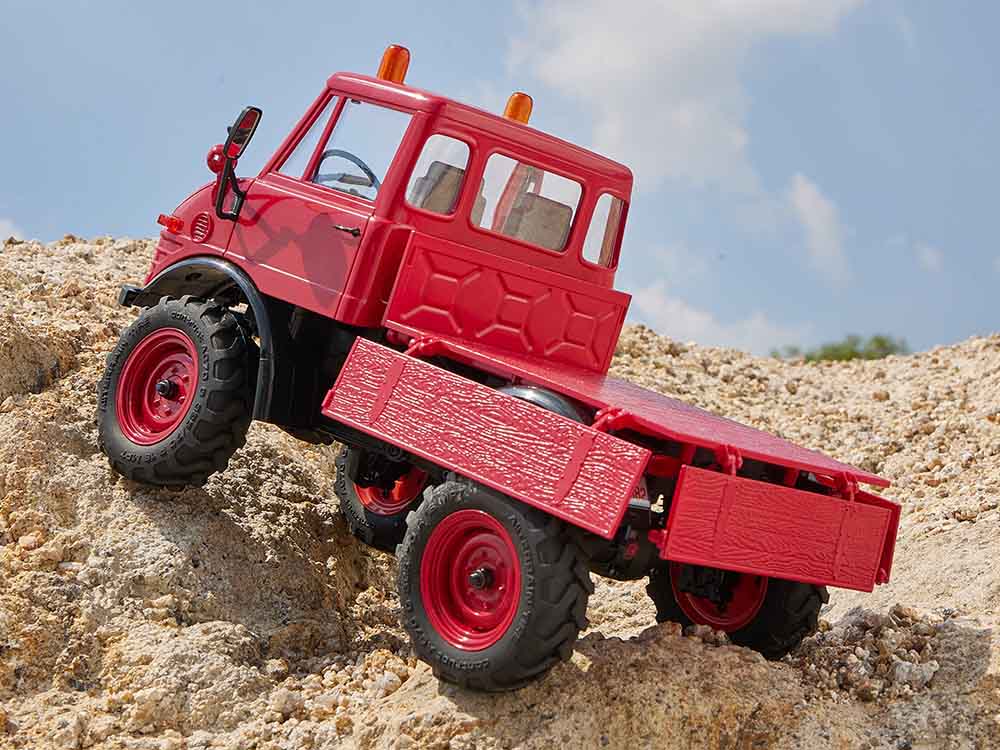 希少】FMS Mercedes-Benz Unimog 421RTR 1/24 FMS ベンツ ウニモグ 1