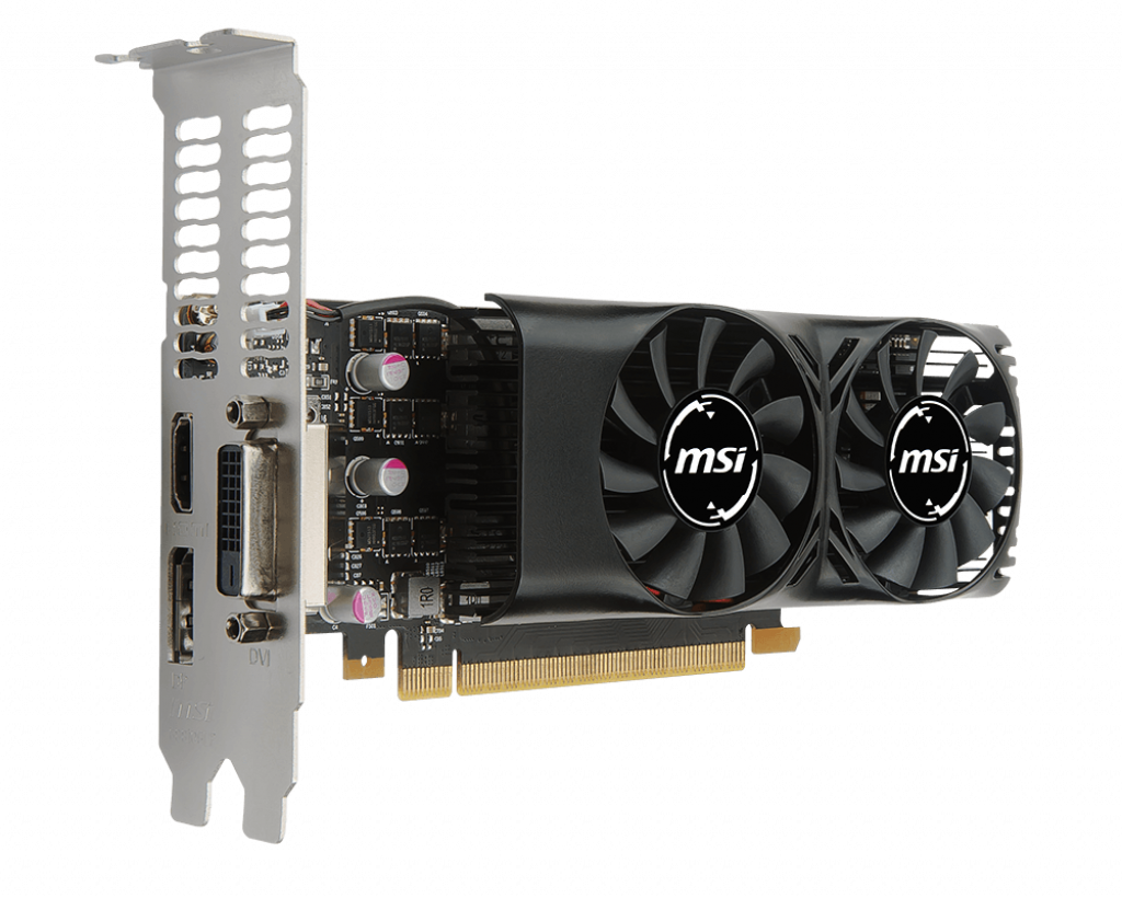 MSI GeForce GTX 1050 Ti DirectX 12 GTX 1050 TI 4GT LP 4GB 128-Bit