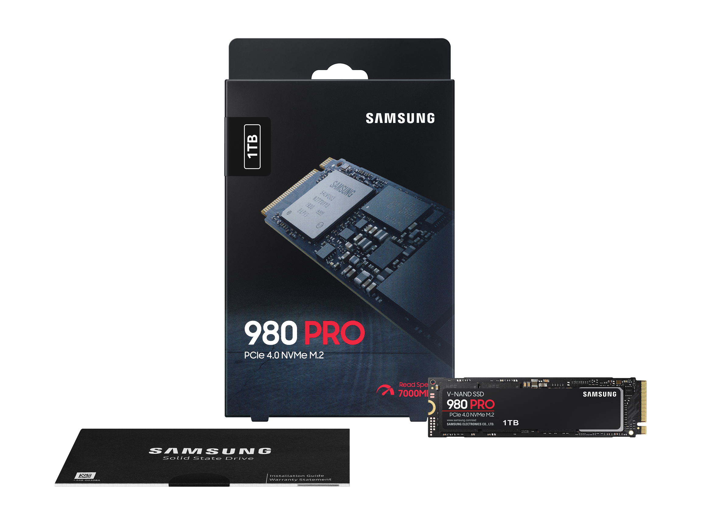 SAMSUNG 980 PRO M.2 2280 1TB PCI-Express Gen 4.0 x4, NVMe 1.3c
