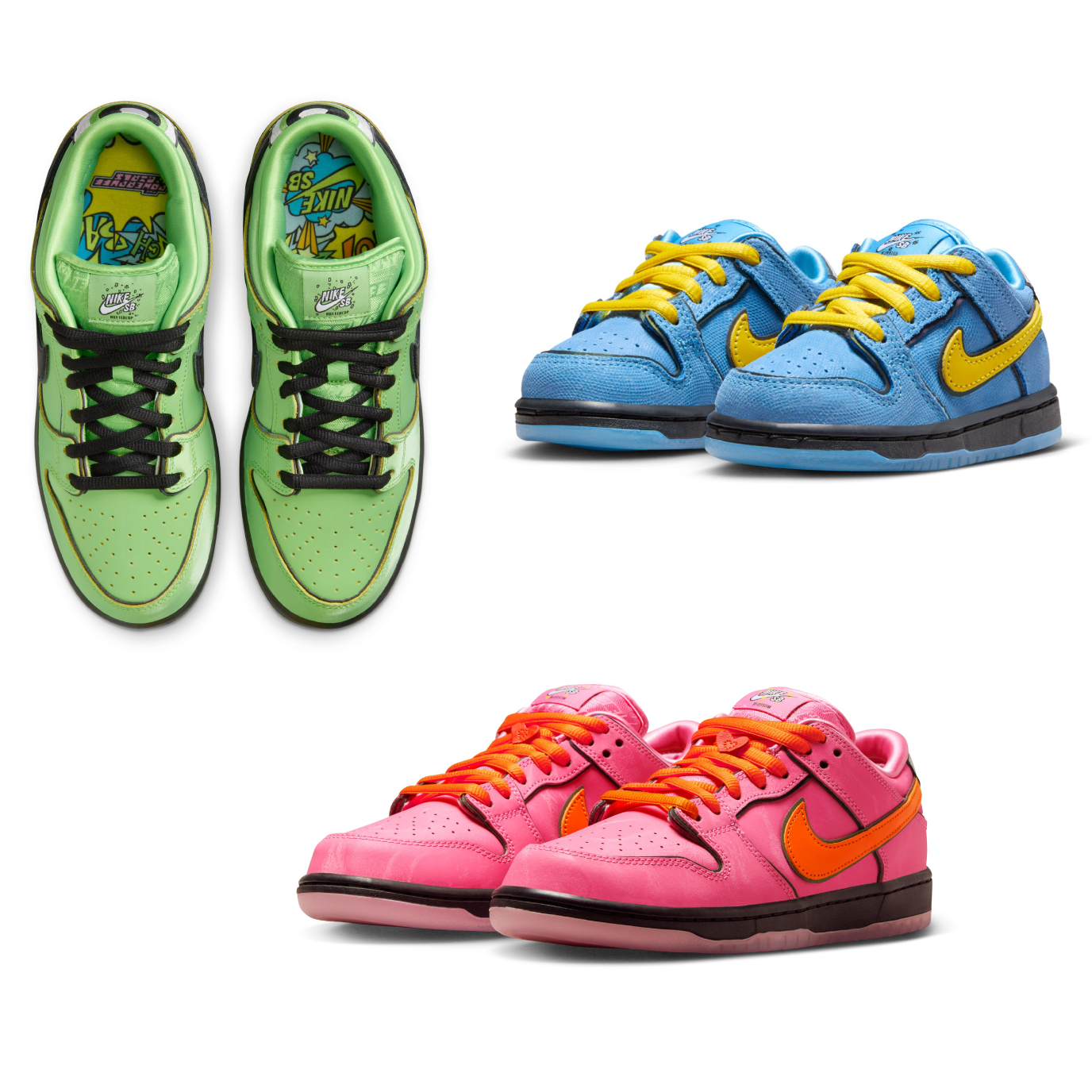 締切12/12(火)締切、12/14(木)当選発表】NIKESB DUNK QS “POWER PUFF