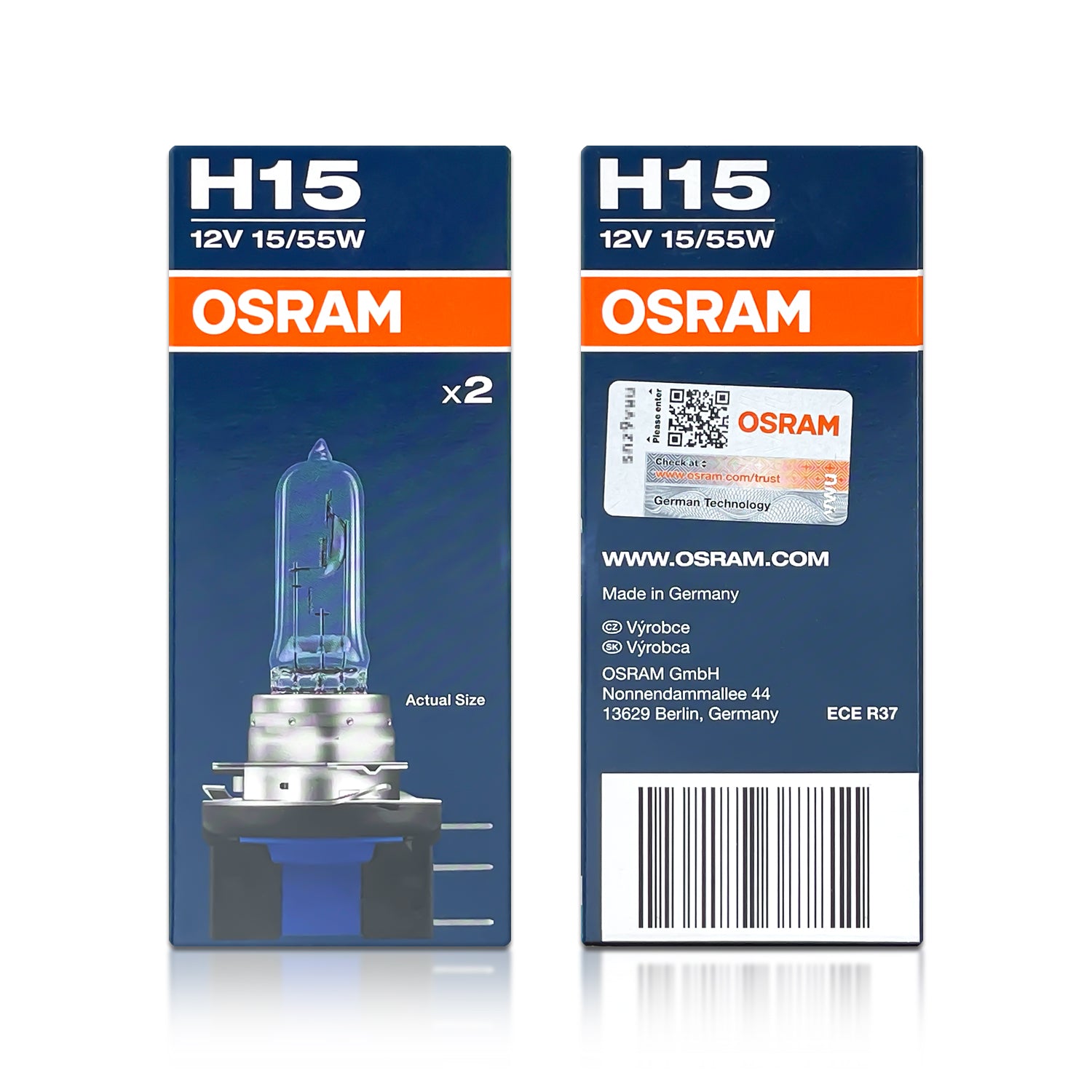 H15 Osram 64176CBN-2HB Halogen Bulbs – HID CONCEPT