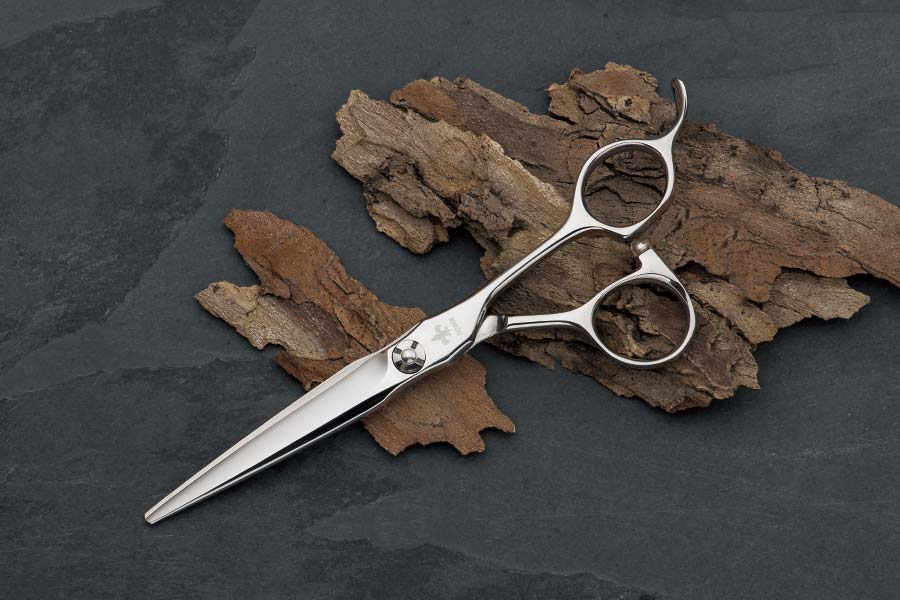 DOWA GJ-S オフセットハンドル コバルト 剣刃シザー｜美容ハサミなら