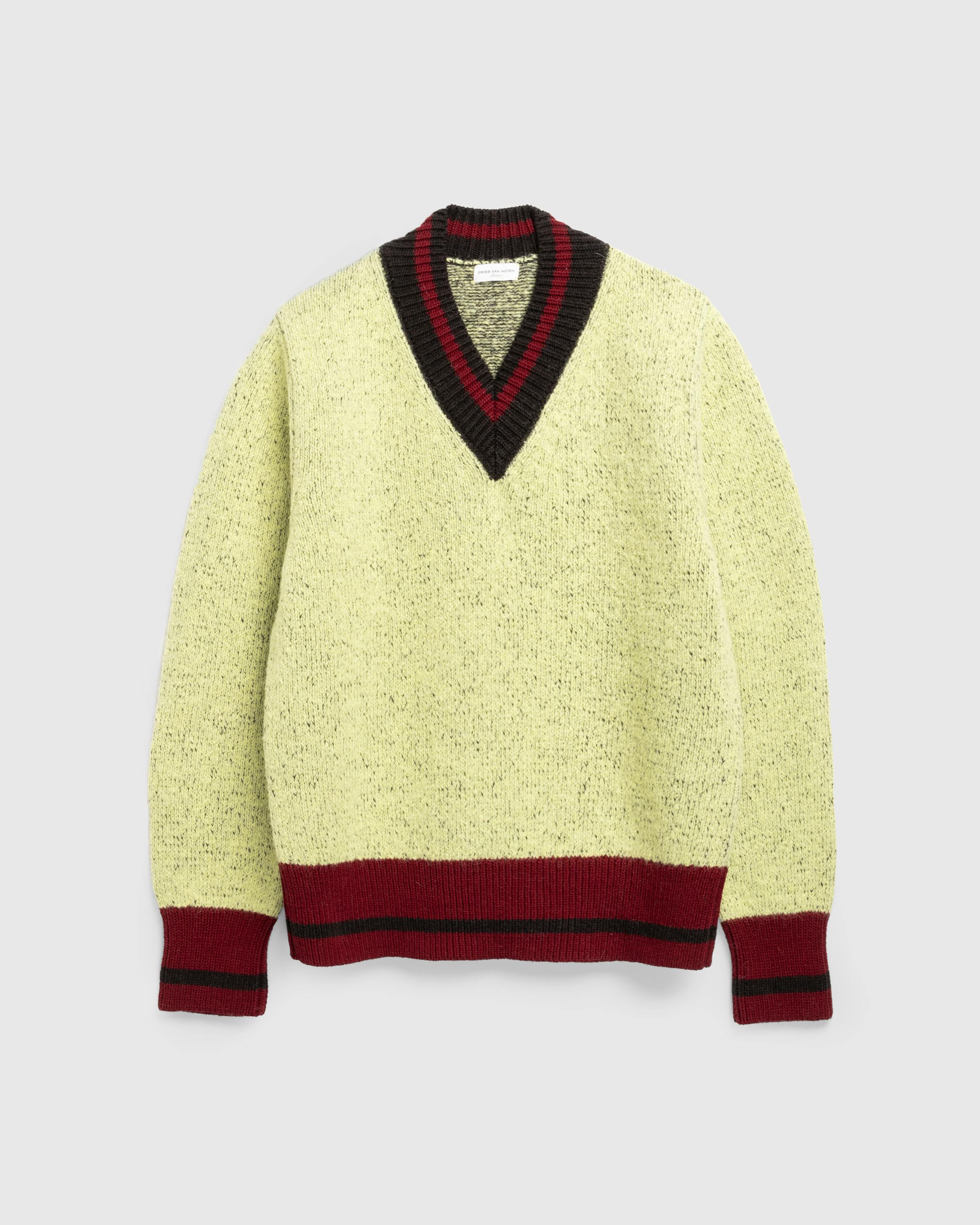Dries van Noten – Moon Sweater Lime