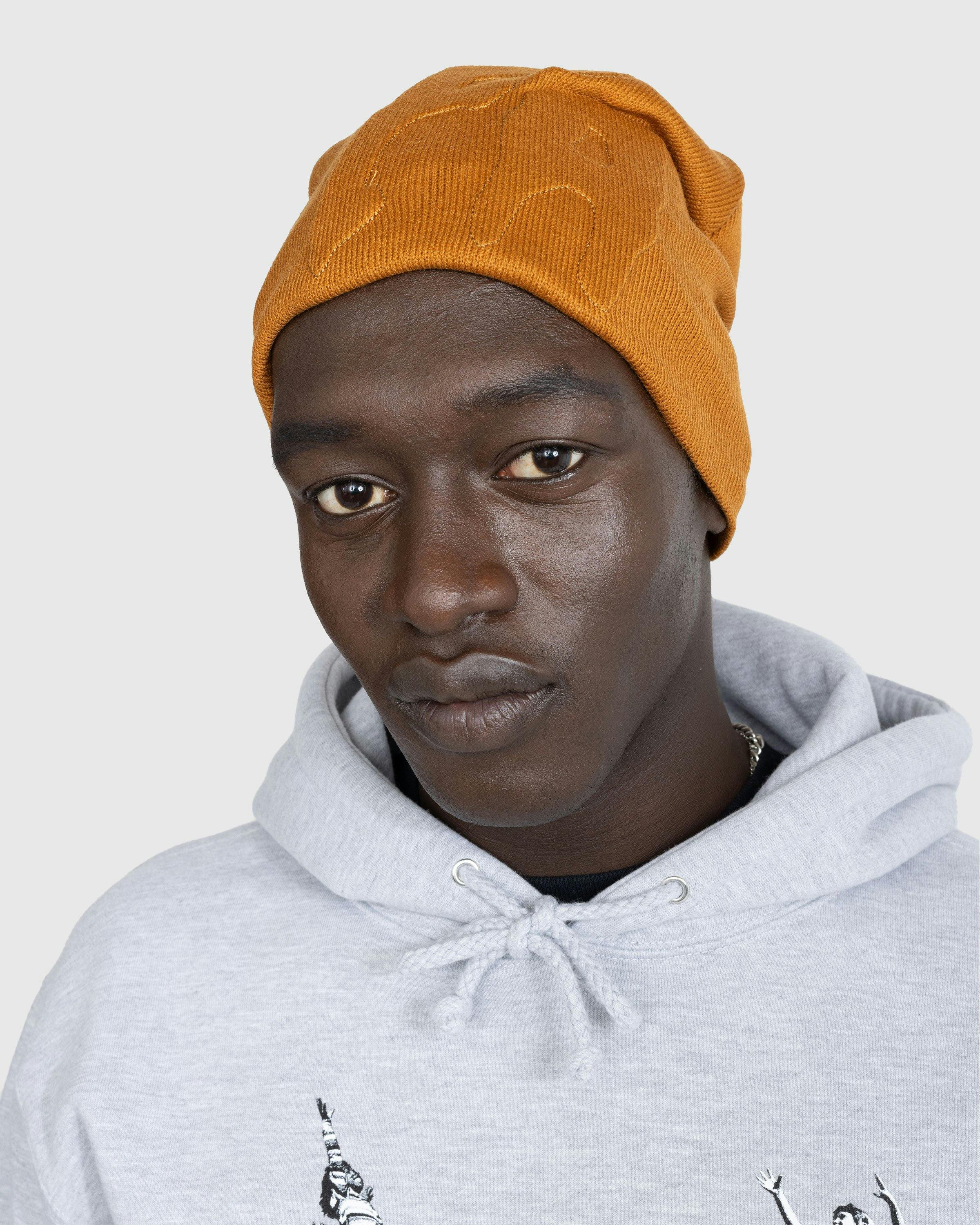 Fucking Awesome – Lesser God Skull Beanie Brown