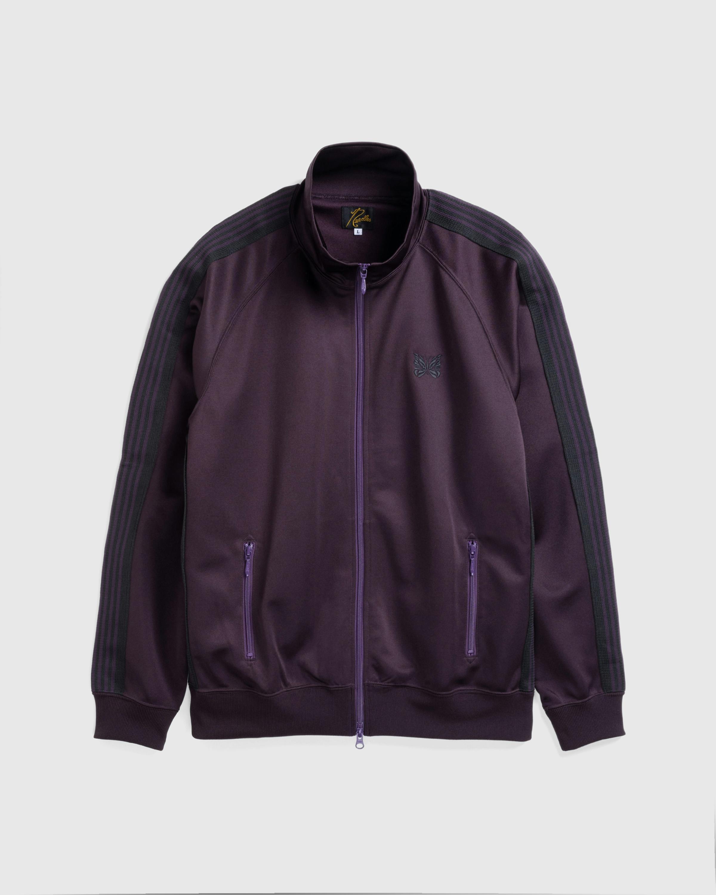 Needles – Track Jacket Poly Smooth Dark Purple