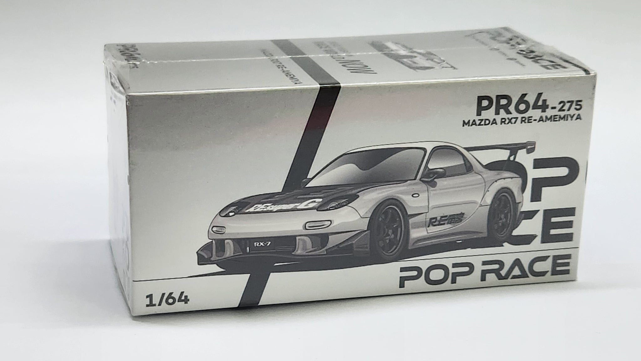 1:64 Pop Race Mazda RX-7 FD3S Re Amemiya. 2025 Japan Minicar A