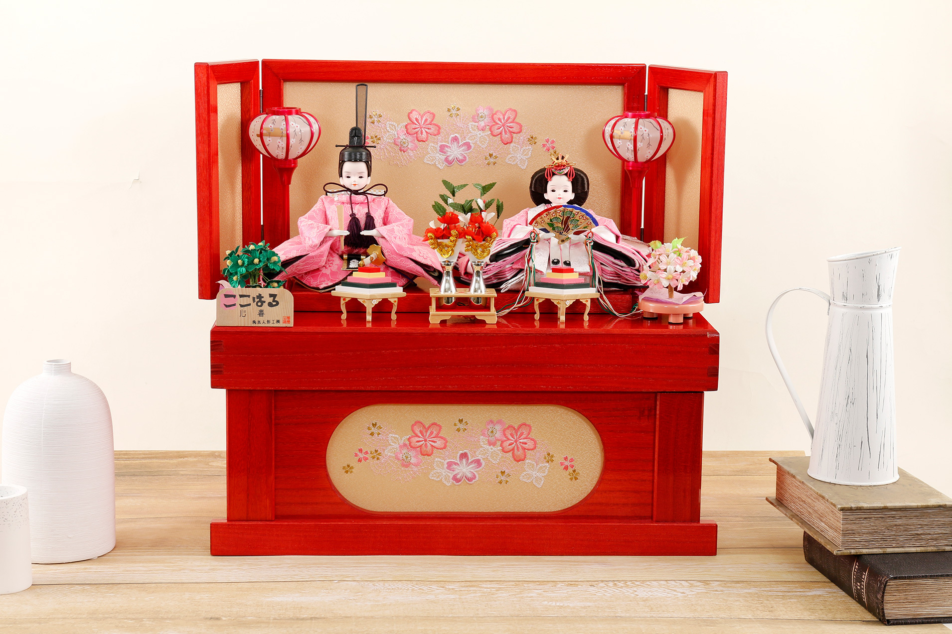 ひな人形 収納式飾り | 職人手作りの【秀光人形工房】五月人形