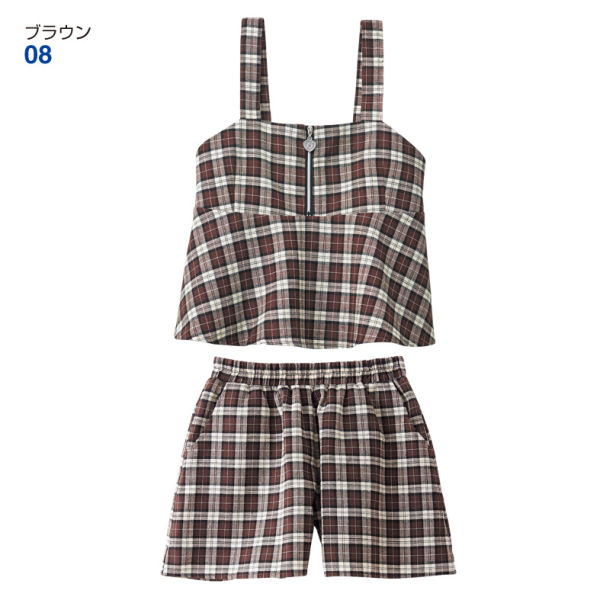 チェック柄上下セットアップ | 激安靴の通販 ヒラキ公式サイト