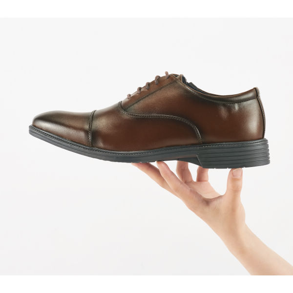 アルコーゼ メンズストレートチップビジネスシューズ(超軽量)【24.5