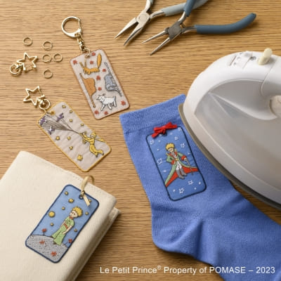 星の王子さま 2WAY刺繍しおり 王子さまの肖像｜HISAGO ヒサゴ株式会社