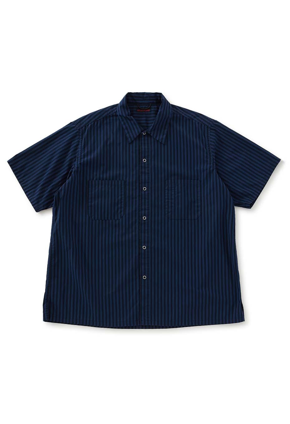 ARCHIVIO ネイビー ショートスリーブシャツ 48 ARCHIVIO ネイビー