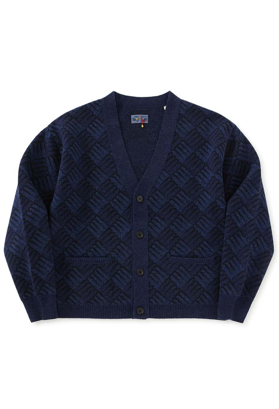 カゼナミニット Vネックカーディガン | BLUE BLUE JAPAN | ハリウッド