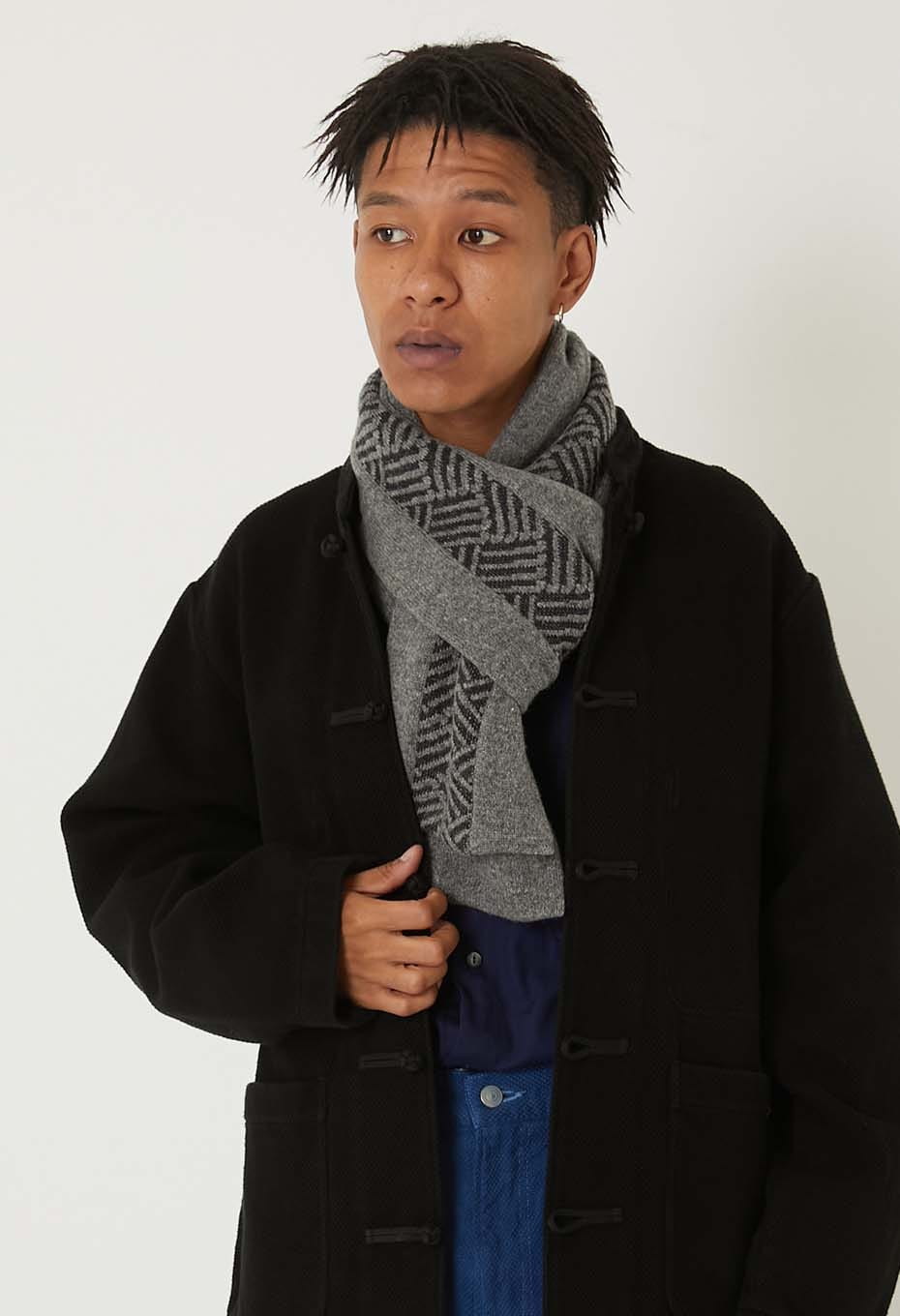 リサイクルカシミア カゼモン ストール | BLUE BLUE JAPAN