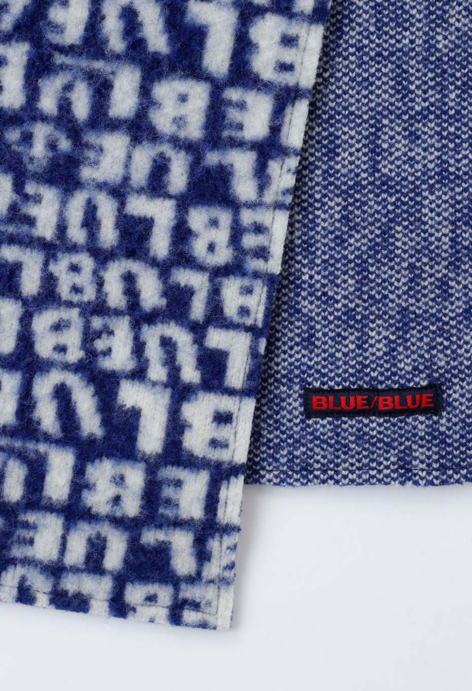ランダムBLUE ブラシュドウールマフラー | BLUE BLUE | ハリウッド