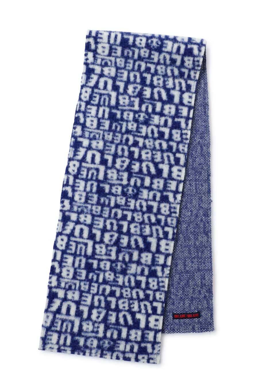 ランダムBLUE ブラシュドウールマフラー | BLUE BLUE | ハリウッド