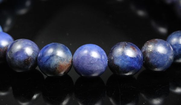 一点もの】【特選品】大玉ブレス（ブルースギライト[リヒテライト]SA