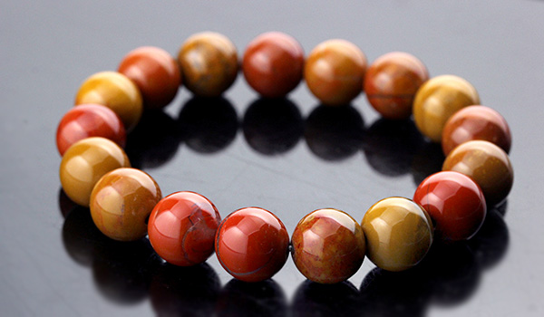 大玉ブレス（佐渡赤玉石）10mm|パワーストーンのヒーリングスペース タオ