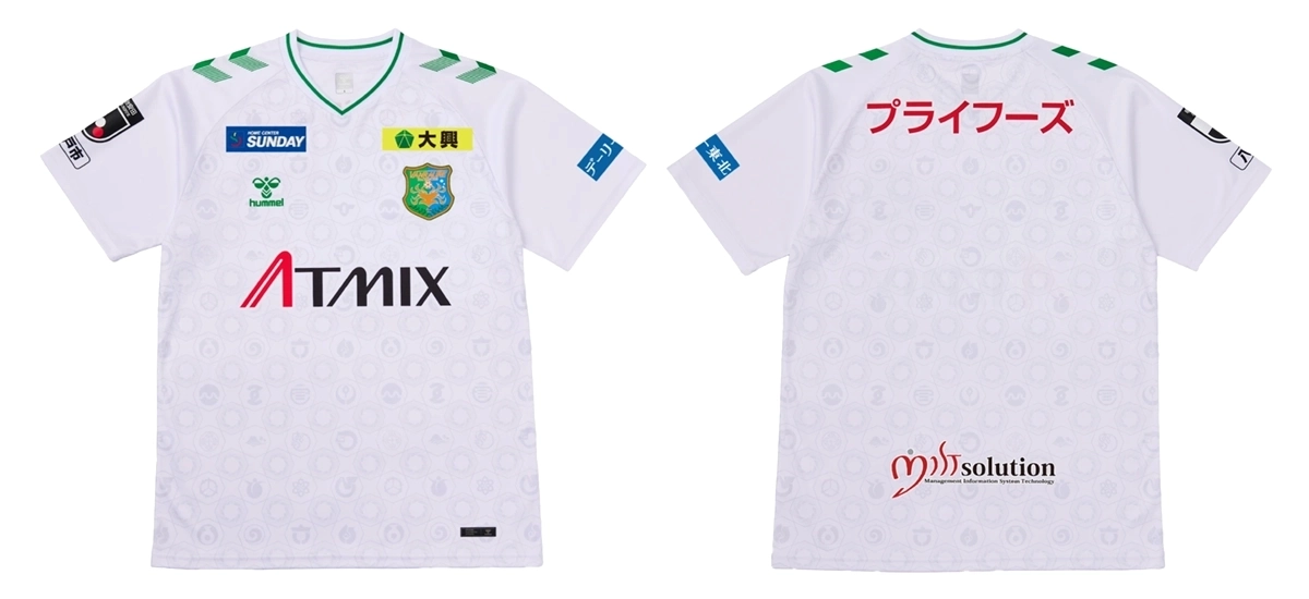ヴァンラーレ八戸、「明治安田Jリーグ百年構想リーグ」ユニフォームの