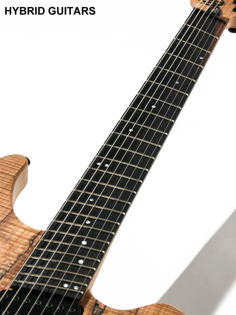 Overload Custom Guitars Rea7 Spalted Maple Natural 中古｜ギター