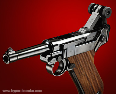 希少な美品！タナカ ルガーP08 4インチ 快調ガスブロ、ガス漏れ無し