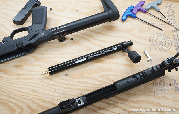 東京マルイ VSR-ONEの分解! でめちゃんのカスタム放談 Vol.39