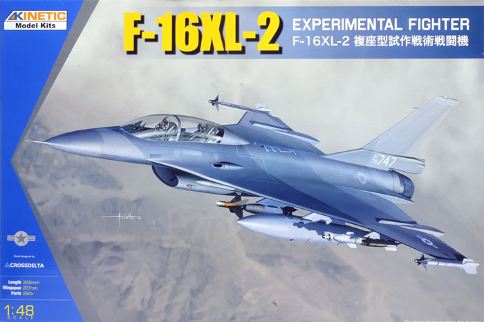 Kinetic Item No. K48086 - F-16XL-2 Experimental Fighter Review by