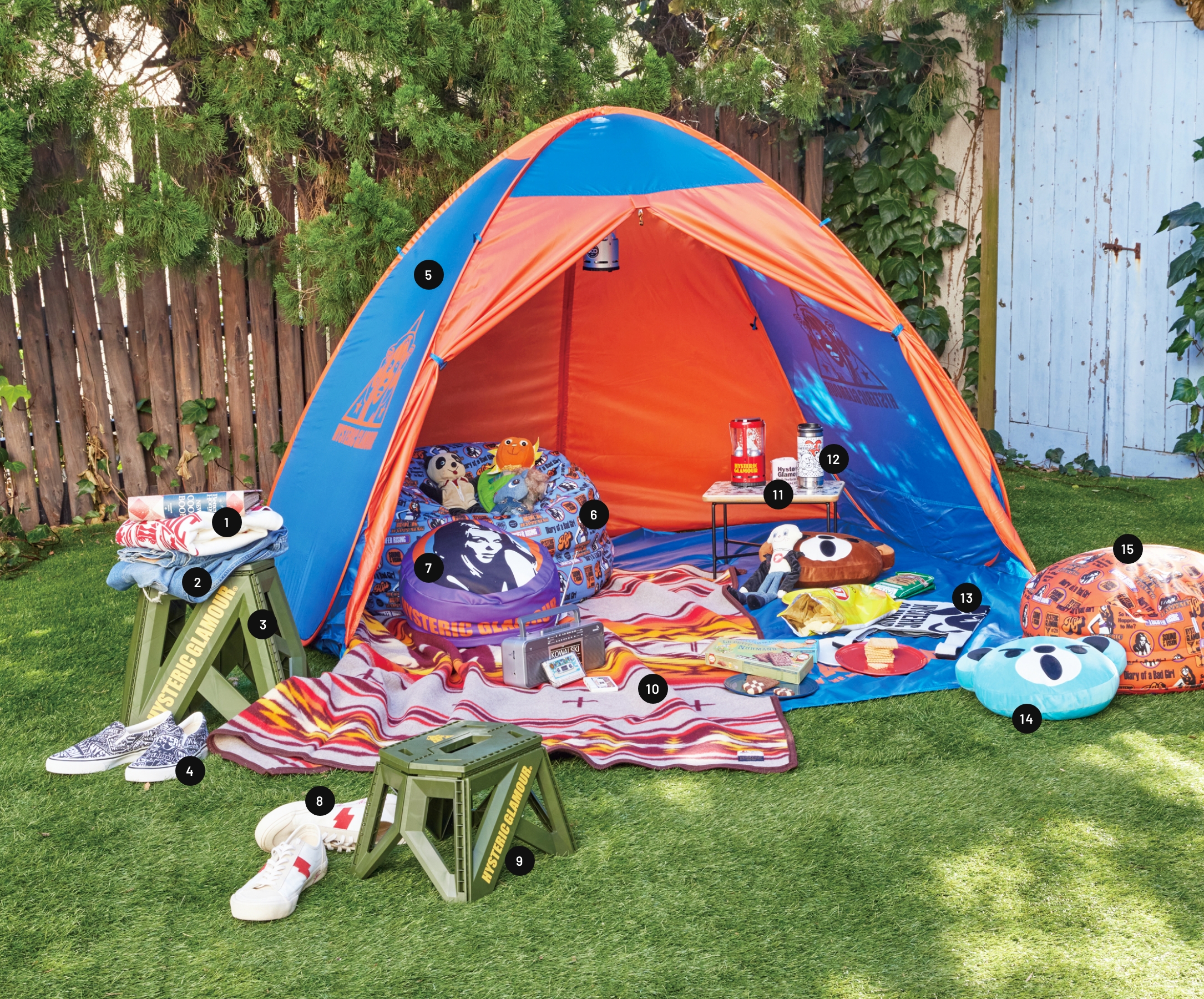 ENJOY THE OUTSIDE ROOM | HYSTERIC GLAMOUR