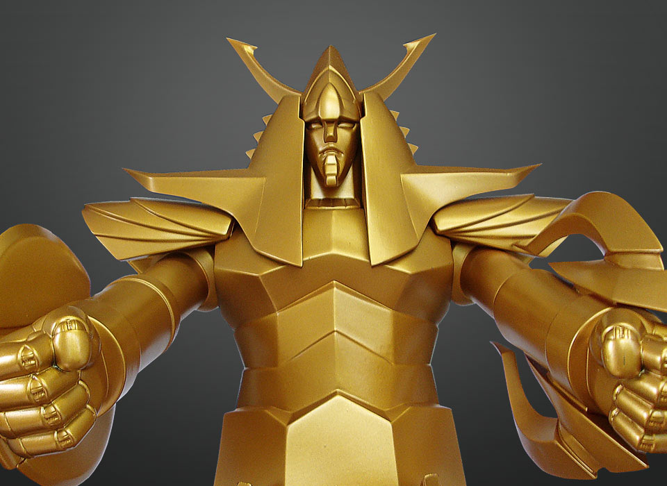 ジャンボソフトフィギュア 勇者ライディーン ゴールド・バージョン