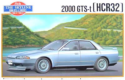 アオシマ R32 スカイライン 4ドアGTS-t TypeM 1/24 ザ・スカイライン
