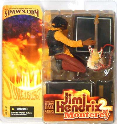 Music ジミー・ヘンドリックス 2 at モントレー マクファーレン・トイズ