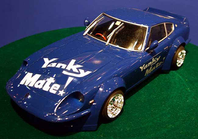 1/24 シャコタンブギ 塗装済み アキラのZ (1） (ブルー） アオシマ文化