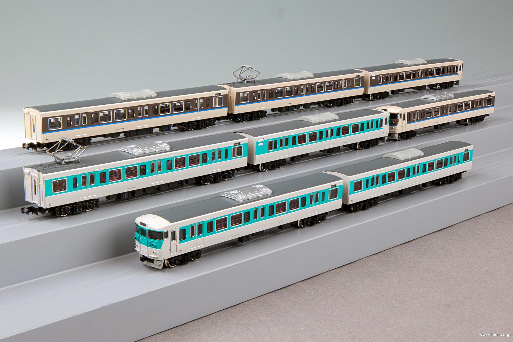 113系7700番台40N体質改善車・小浜線色＋更新色 8両 | 鉄道