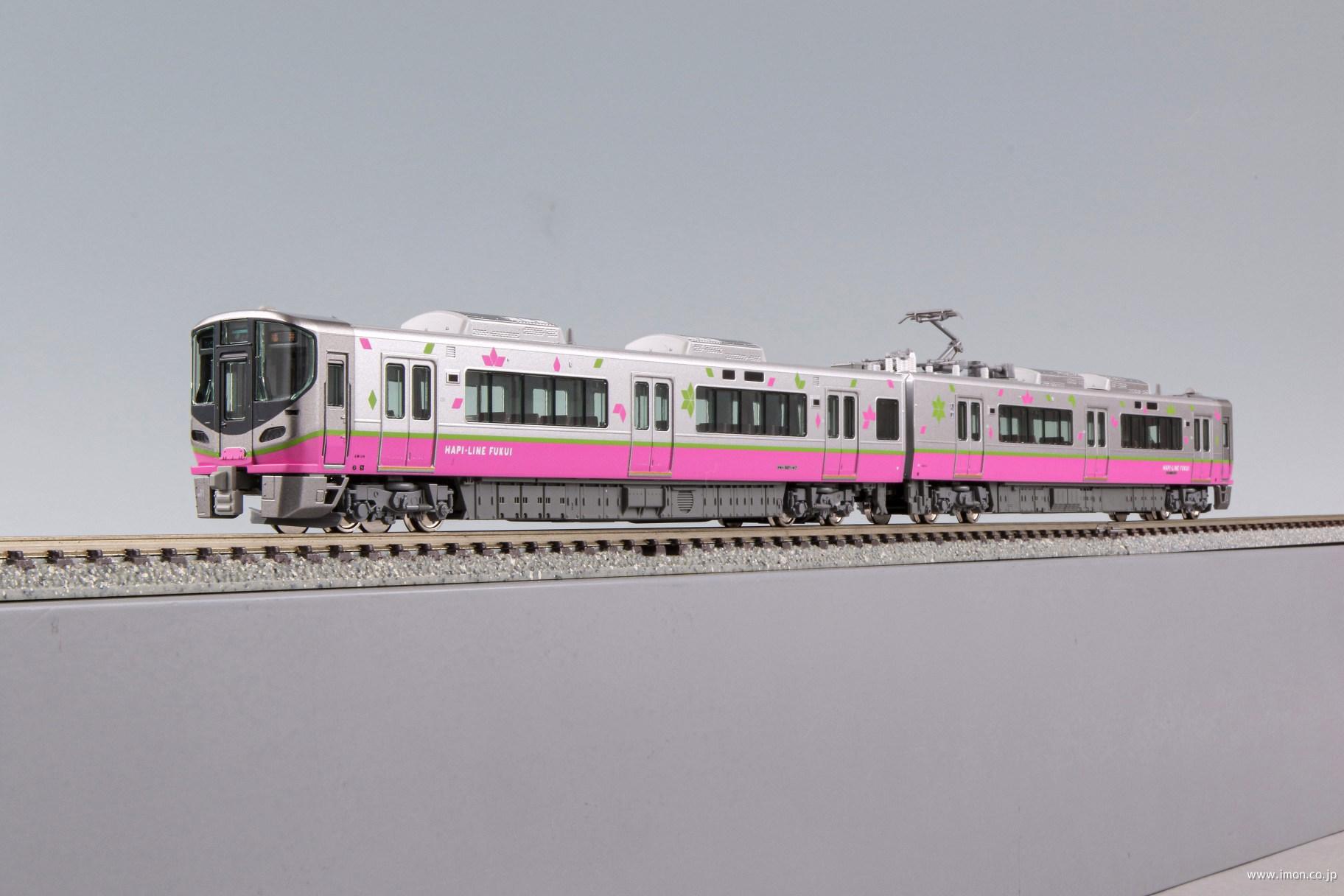 ハピラインふくい521系（標準塗色＋フルラッピング）4両 | 鉄道