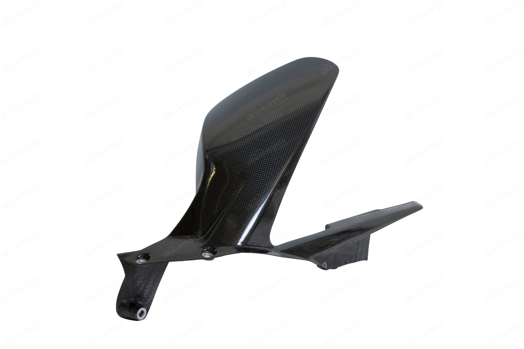 LighTech - ドライカーボン チェーンカバー付きリアマッドガード (艶