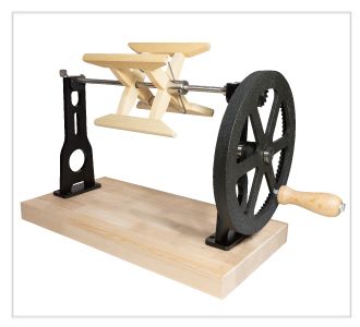 座車歯車式・回転計付【-手織りの道具屋-稲垣機料】