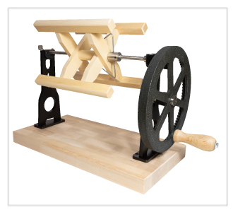 座車歯車式・回転計付【-手織りの道具屋-稲垣機料】