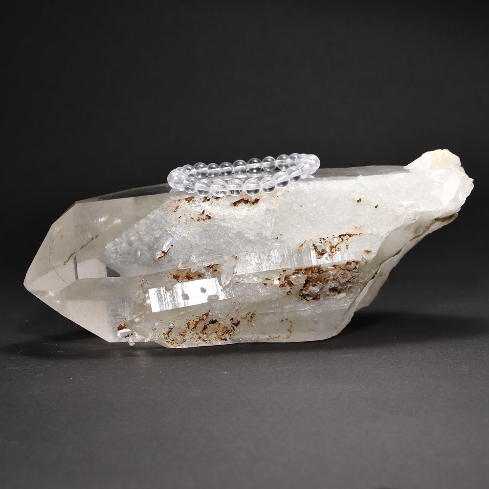 高品質]インド/ダーラ産ヒマラヤ水晶原石ナチュラルポイント/ダーラ