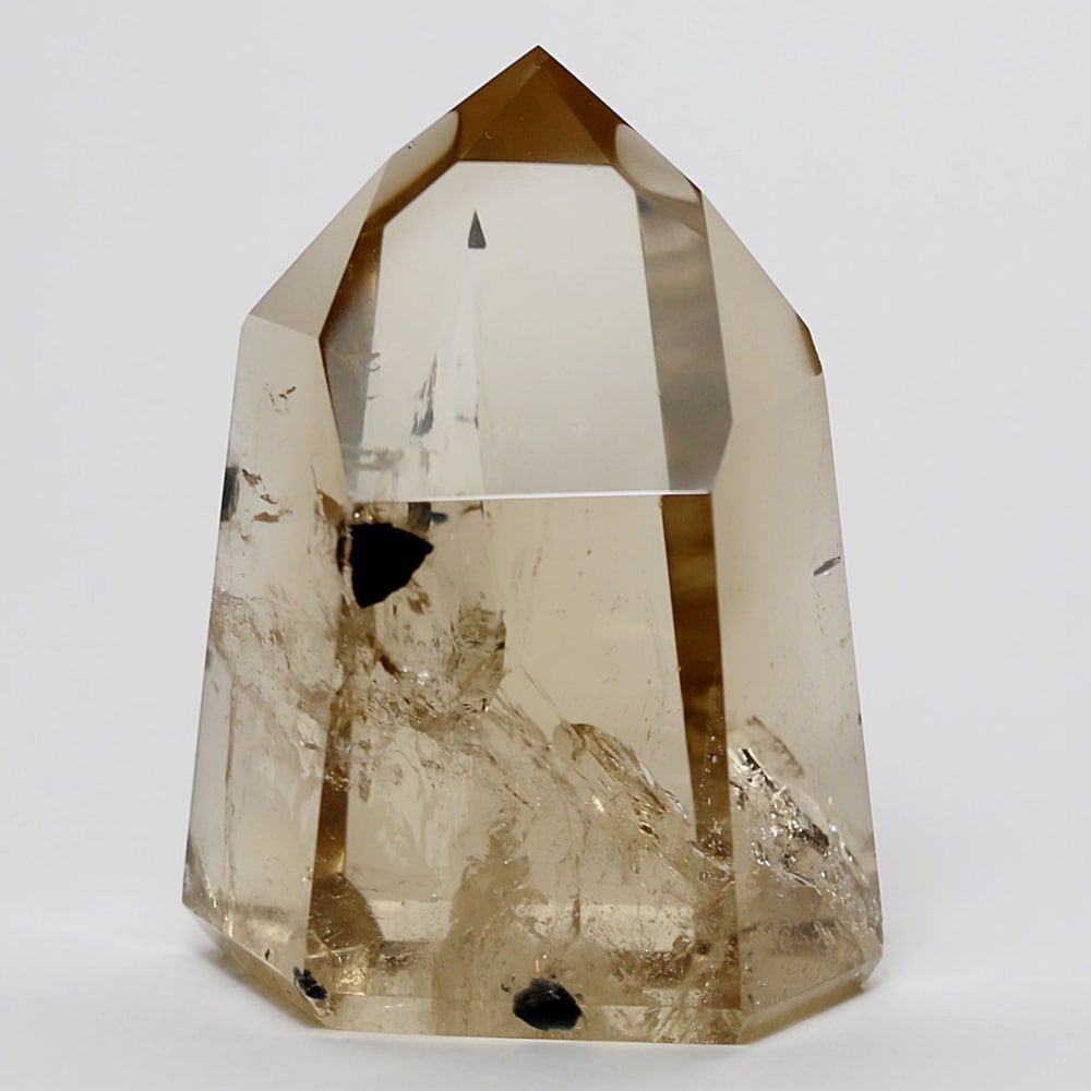 希少・高品質]ブラジル/ロンドニア州産シトリンポリッシュポイント