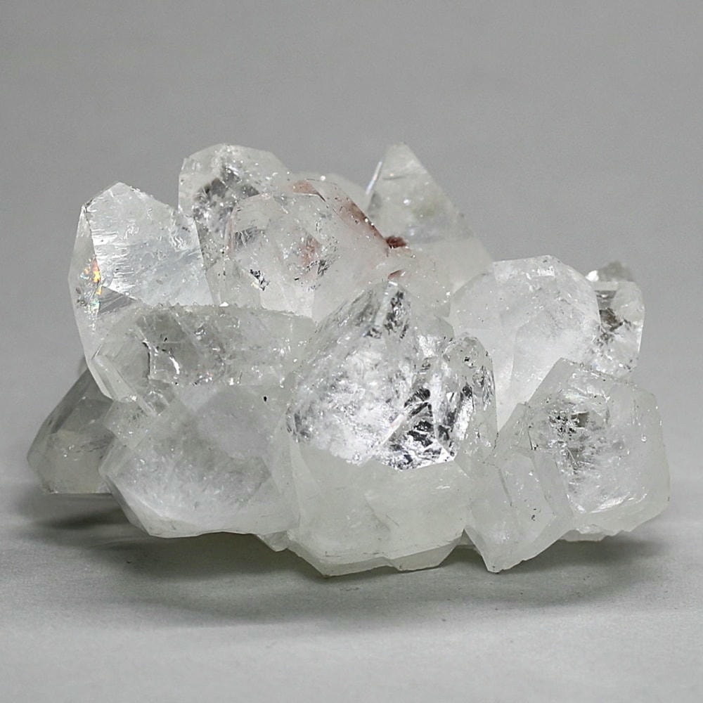 高品質]インド産アポフィライトクラスター（結晶原石230g） - 埼玉県