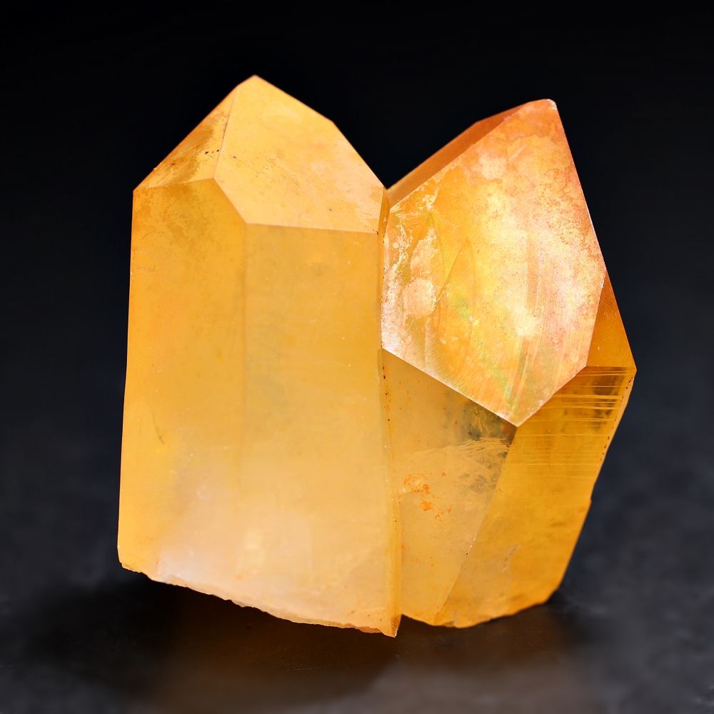 高品質]アメリカ/アーカンソー州産水晶クラスター/原石（ゴールデン