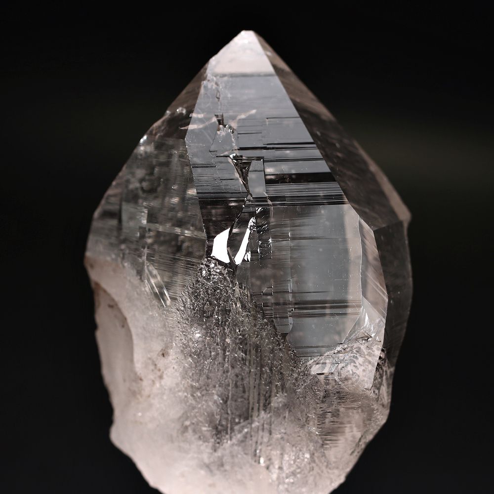 高品質]ガネッシュヒマール産ヒマラヤ水晶原石ナチュラルポイント