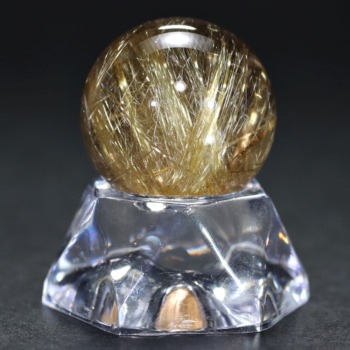 ⭐︎天然石 カルサイト? スフィア 特大 丸玉 ハニーカルサイト丸玉