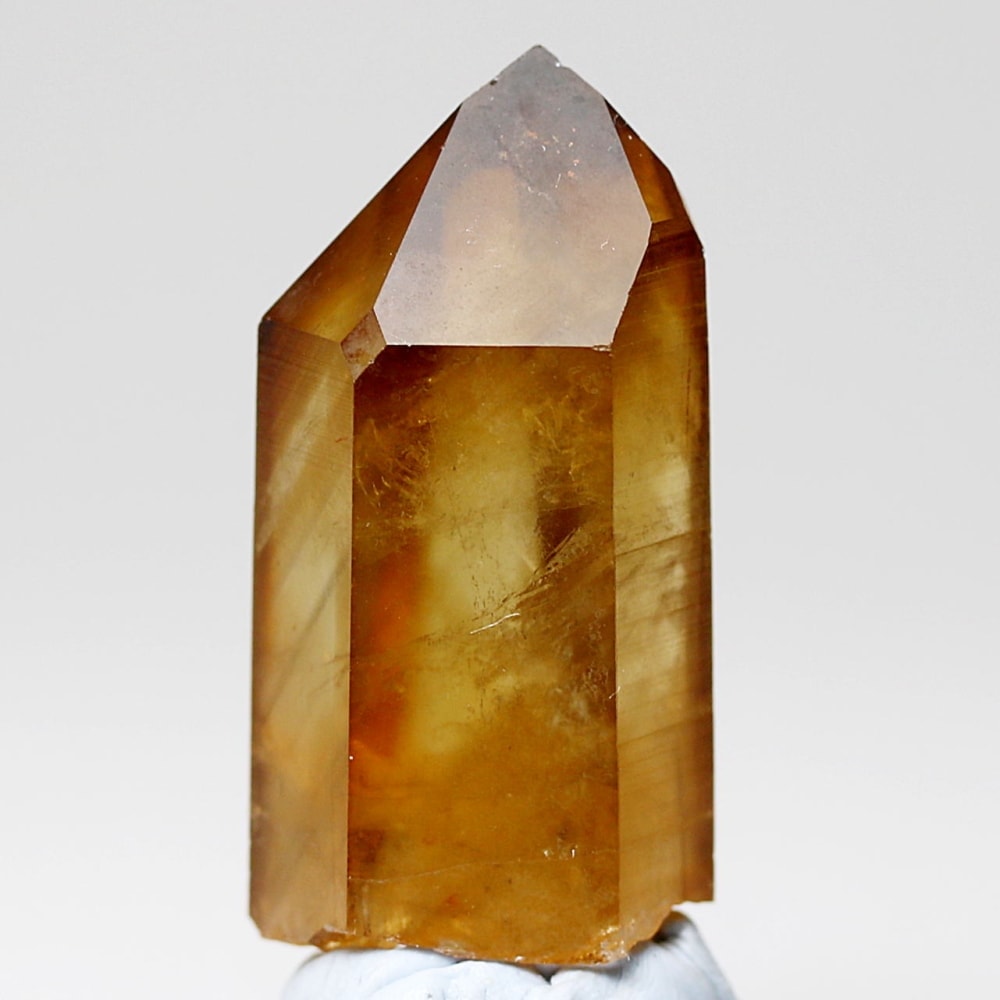 希少]コンゴ産天然シトリン原石/ファントムあり（非加熱無着色