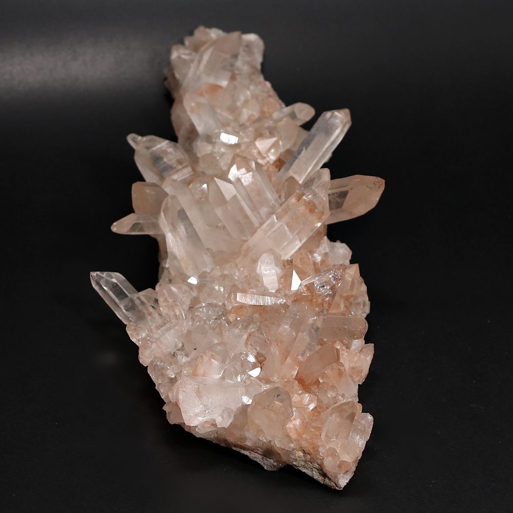 高品質]インド/マニカラン産ヒマラヤ水晶クラスター/原石1.61kg（貴重