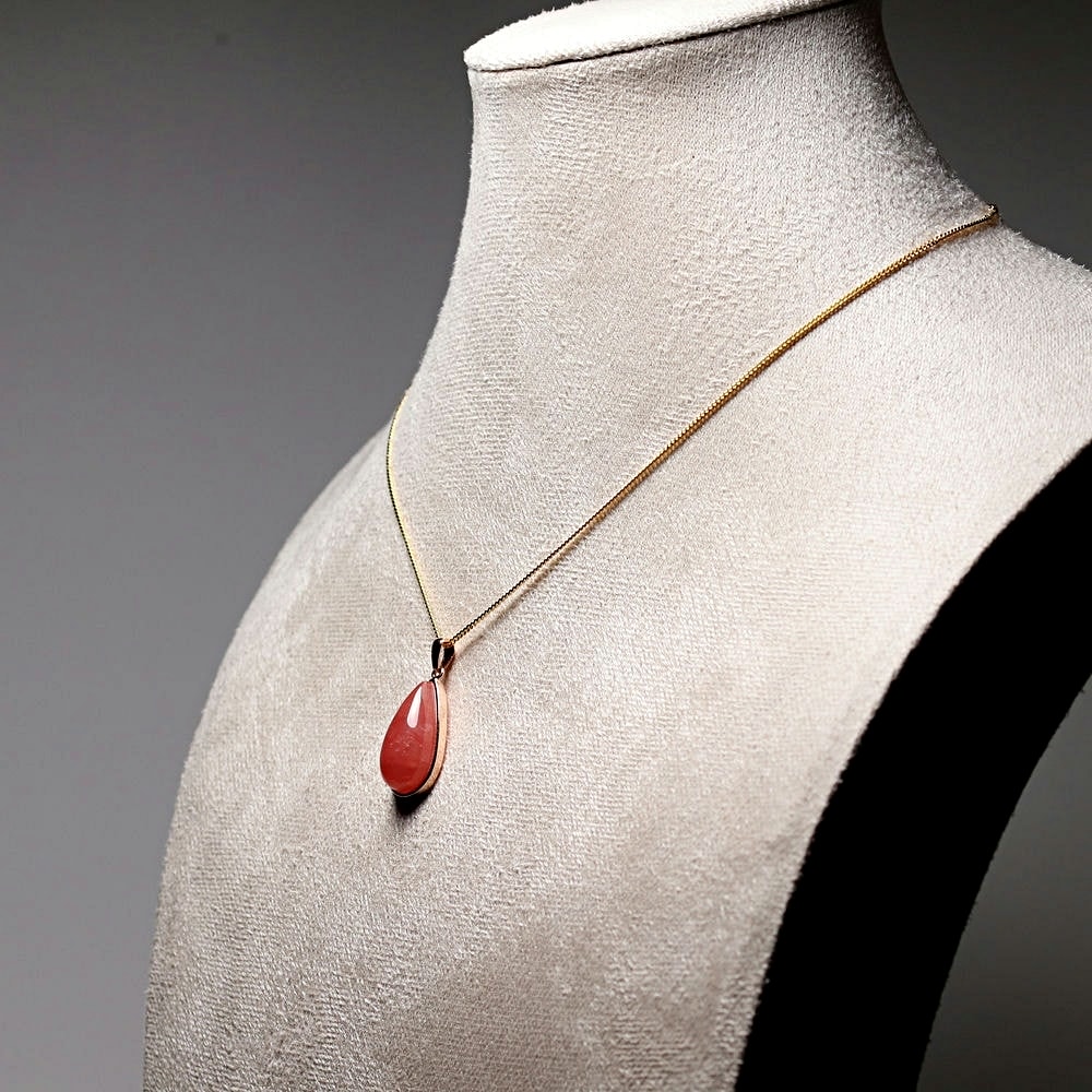 高品質]アルゼンチン産インカローズペンダントトップ/ロードクロサイト